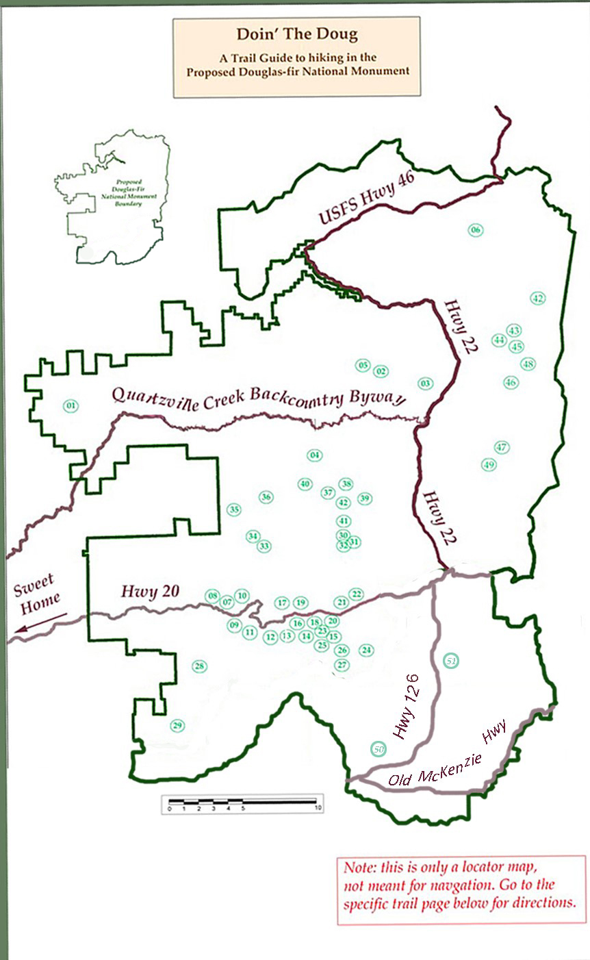 trail locator map graphic